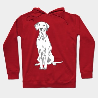 Cherry the Dalmation - Red Hoodie